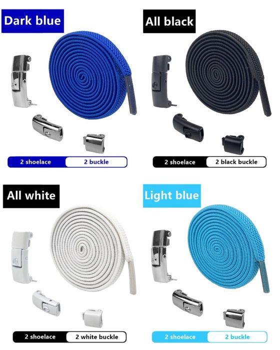 Șireturi elastice Press-On – Fără legat! Promoție specială!