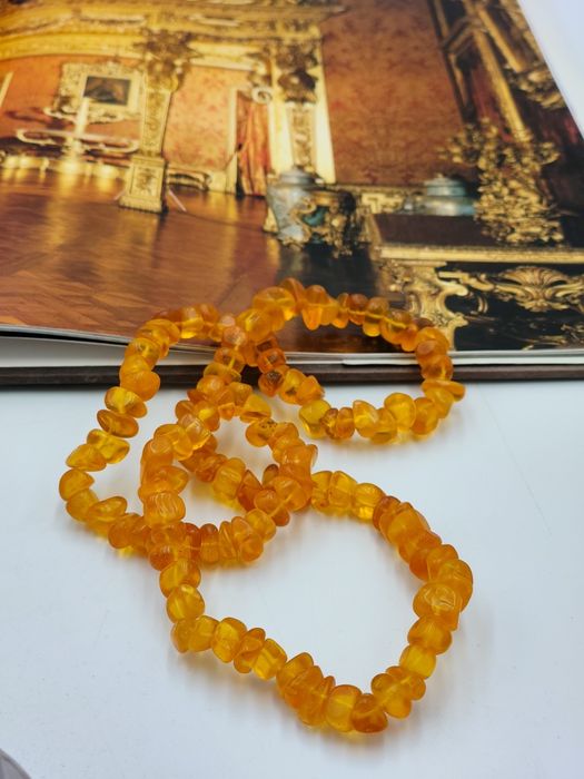 Огърлица от естествен балтийски кехлибар, янтар,amber