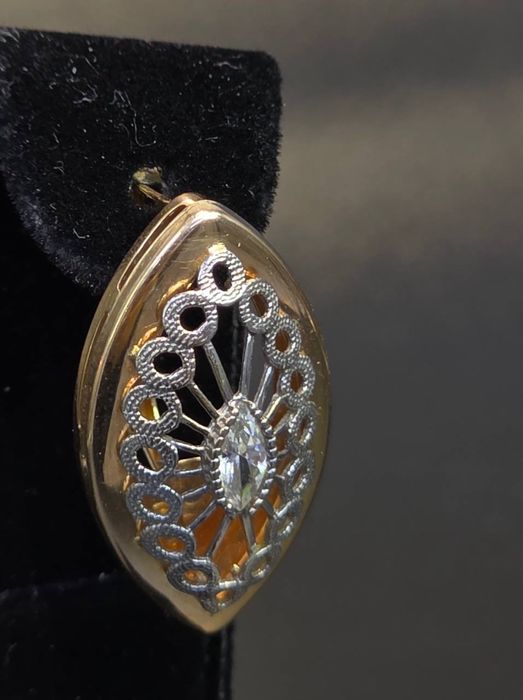 Золото 585  Серьги