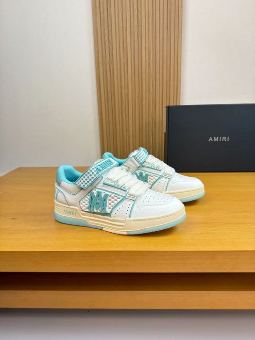 Amiri MA-1 Sneaker "White/Light Blue"