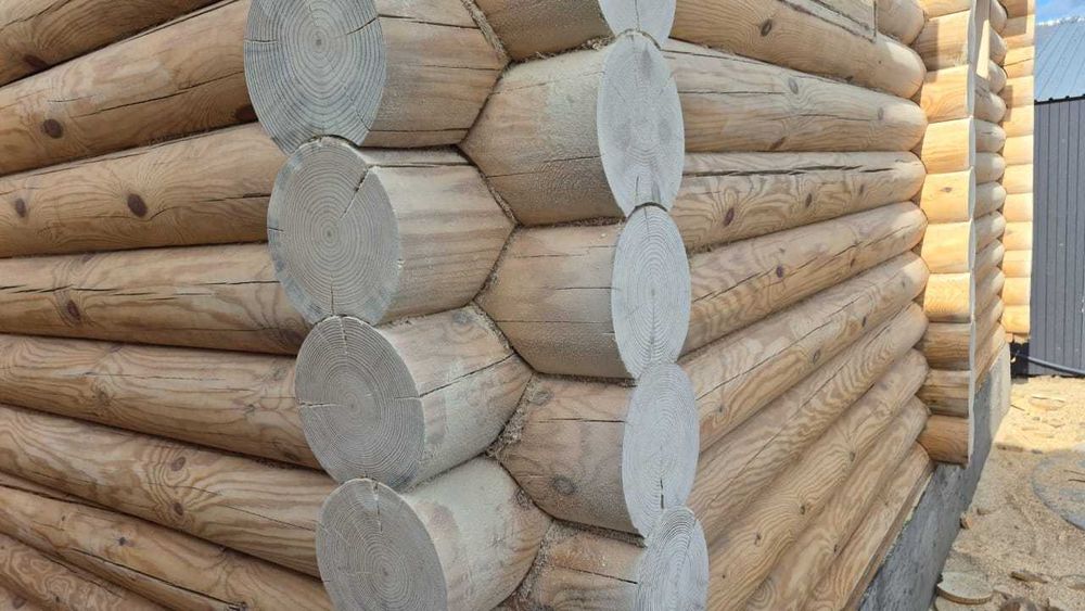 Срубы беседок, бань, домов.