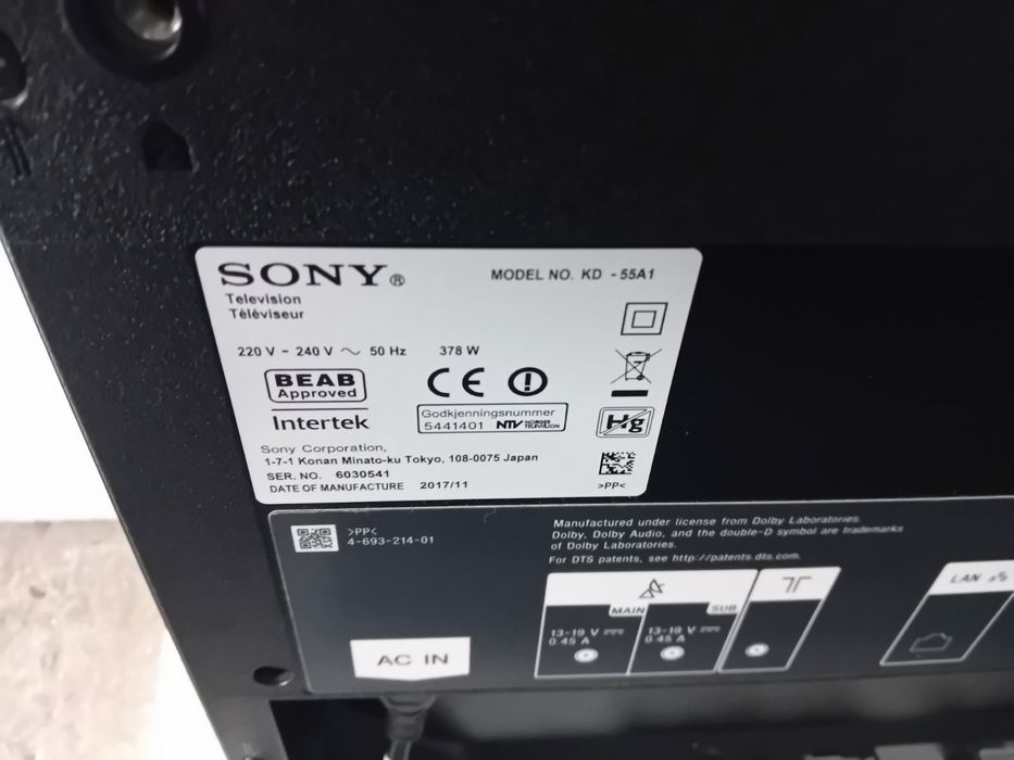 Телевизор Sony Android 55 инча