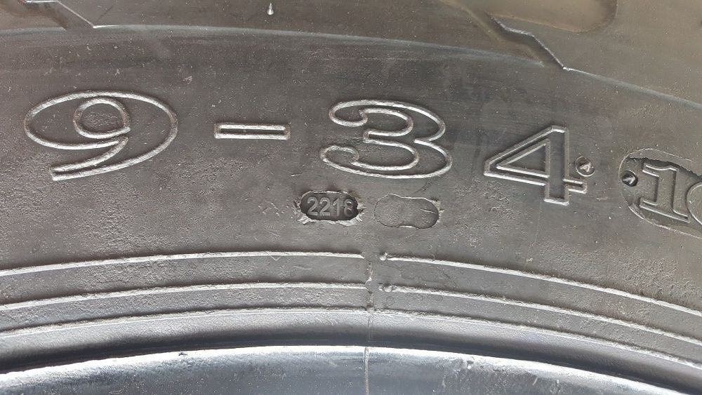 Cauciucuri noi 16.9-34 OZKA cu 10 pliuri anvelope de tractor spate