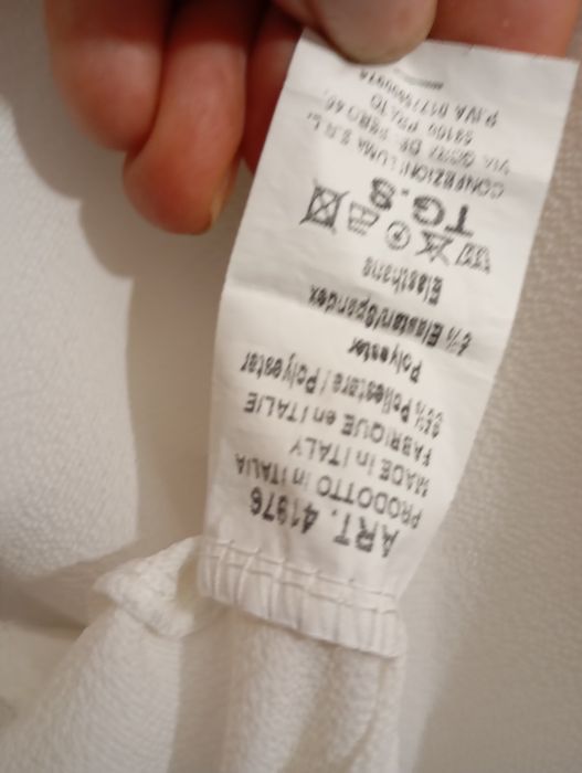 Нова  Vincent Croce спортно елегантна дамска италианска блуза