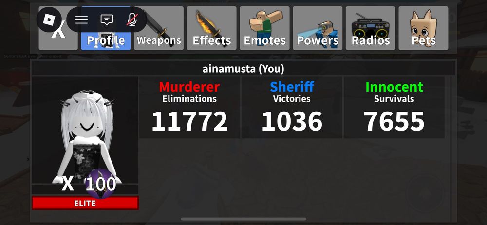 Продам аккаунт в роблоксе