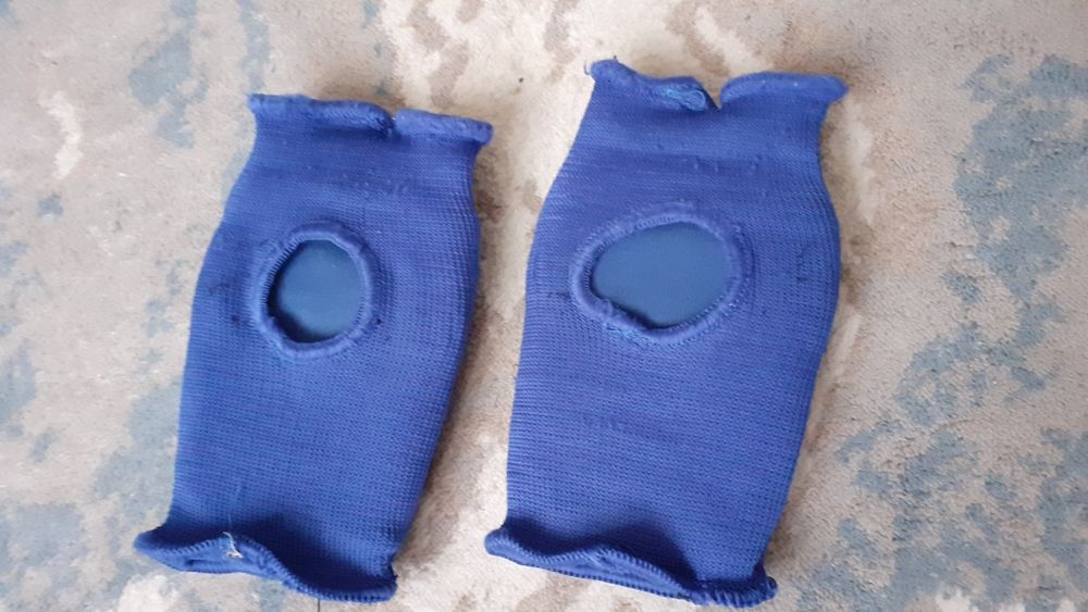 Борцовки перчатки оранжевый пояс