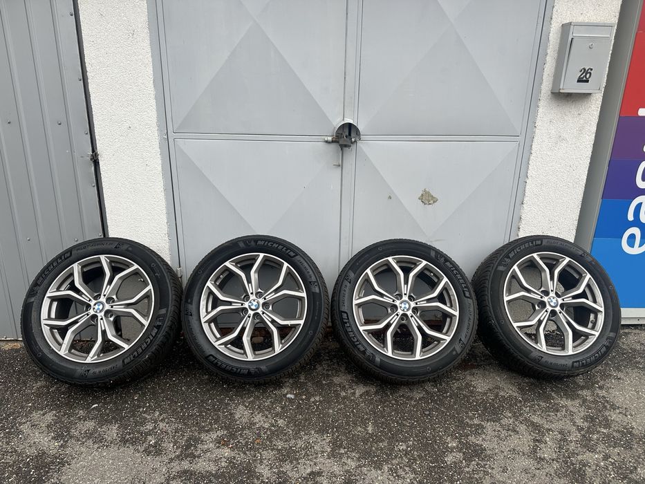 Roți iarnă BMW Michelin PilotAlpin 245/50 R19 X3/X4 - G - aproape noi