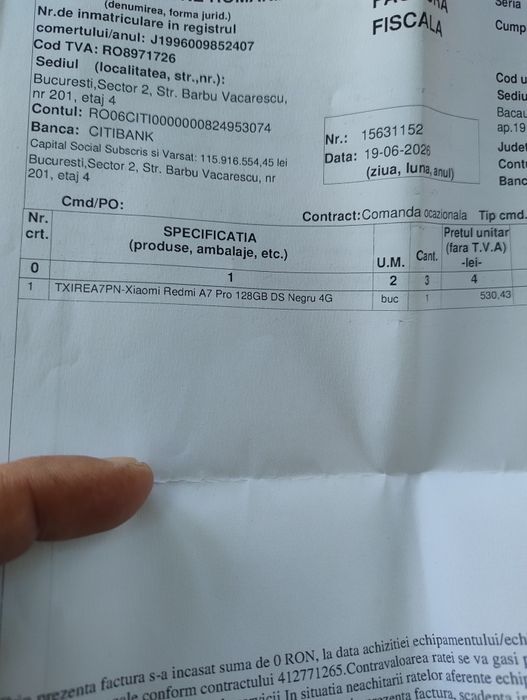 Vând Redmi 7 pro
