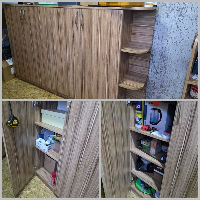 Продам вместительную тумбу с полками