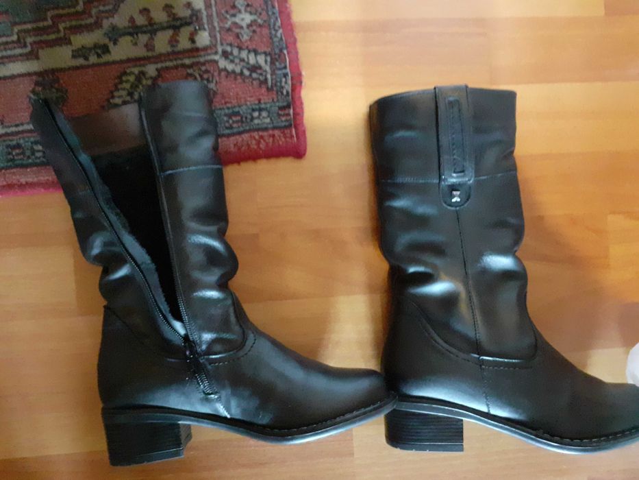 Cizme dama 36 piele imblanite