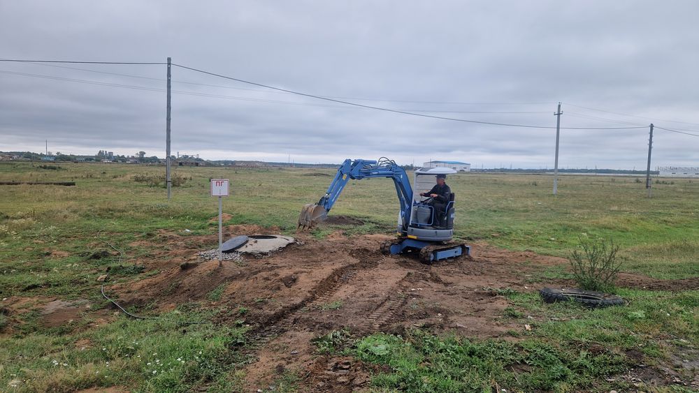 Услуги мини эксковатора