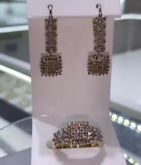 Серёжки золотые 585 пробы