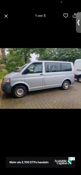 Vand vw t5 transporter 2009