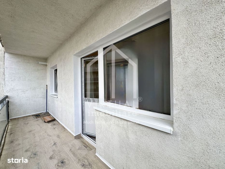 Apartament cu 2 camere, 43mp utili+balcon 7mp, etaj 3/4, Rahovei