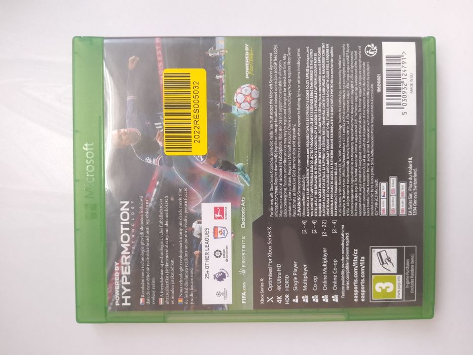 FIFA 22 Xbox Series X / Xbox One ORIGINAL – Stare Foarte Bună