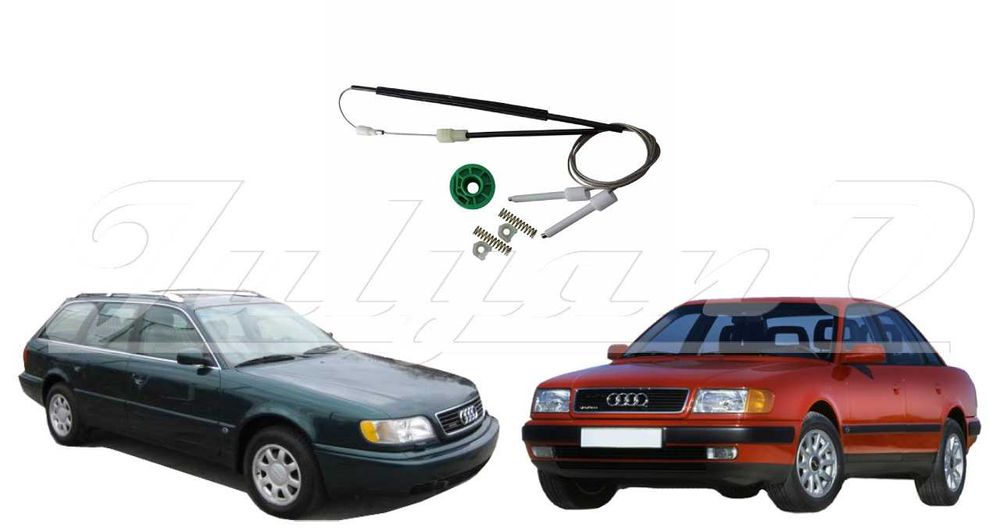 Ремонтен комплект за ел. машинка за стъкло за AUDI A6 и AUDI 100