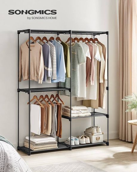 Сгъваем отворен гардероб SONGMICS
