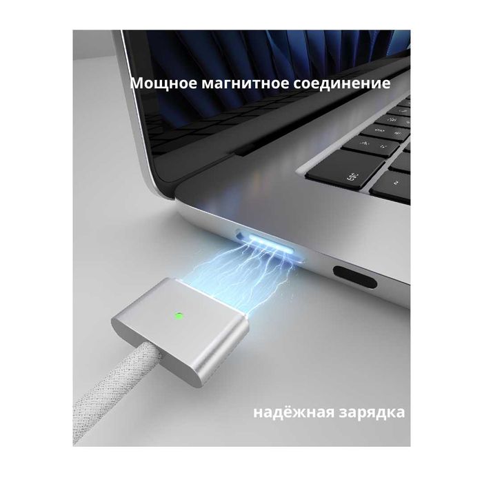 MacBook M2 | M3  Pro|Air MagSafe3 зарядка +6 МЕСЯЦЕВ ГАРАНТИИ
