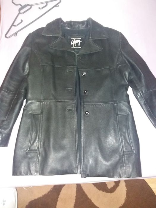 Geaca piele tip sacou