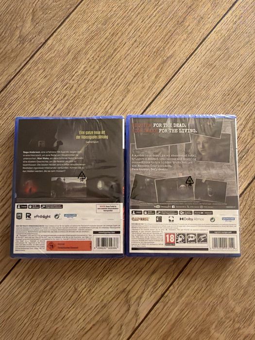 Alan Wake 2 Deluxe Edition, Resident Evil, диск PS5, новый