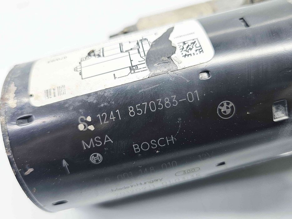 Electromotor 11 dinti  Bmw 3 (F30) [Fabr 2012-2017] 8570383 2.0 N47D2