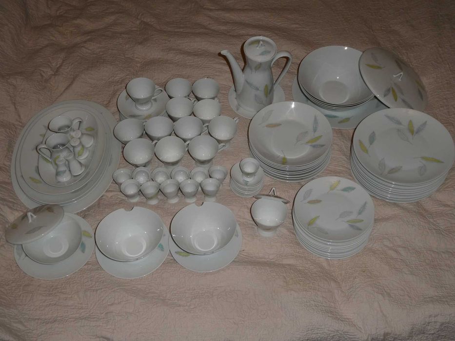 SERVICIU PORTELAN ROSENTHAL - 12 persoane - FORM 2000 - 110 piese !