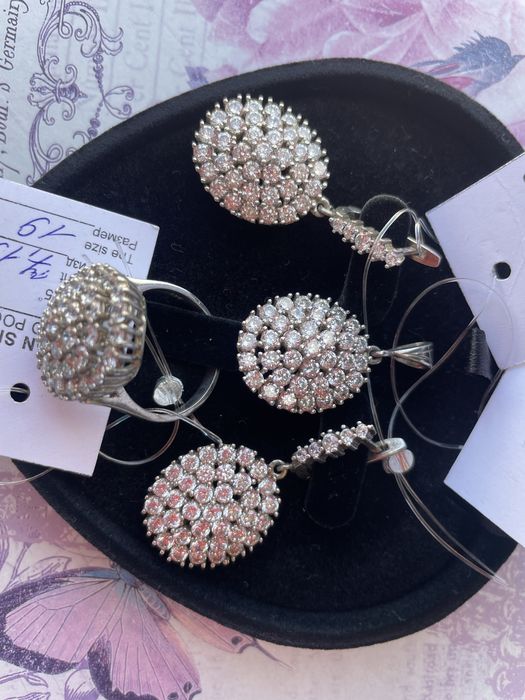 Серебряный комплект 925 пр