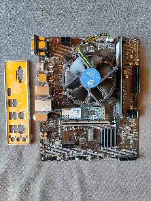Офис компютър MSI H410 / G5905 / 8GB DDR4 / 240GB SSD + клавиатура и мишка