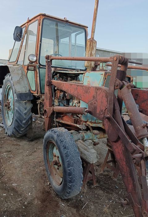 Трактор ЮМЗ с куном