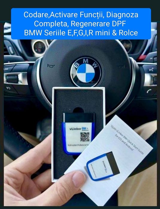 Interfață BMW Bimmer Velinker Activare și Codare BMW și Mini