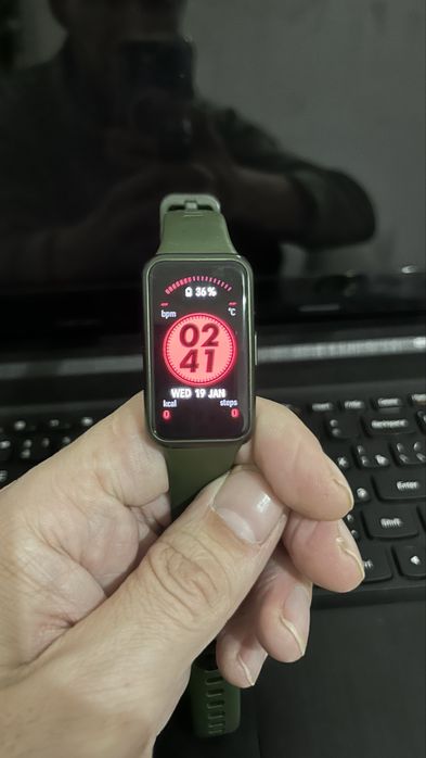 Часы huawei зеленый