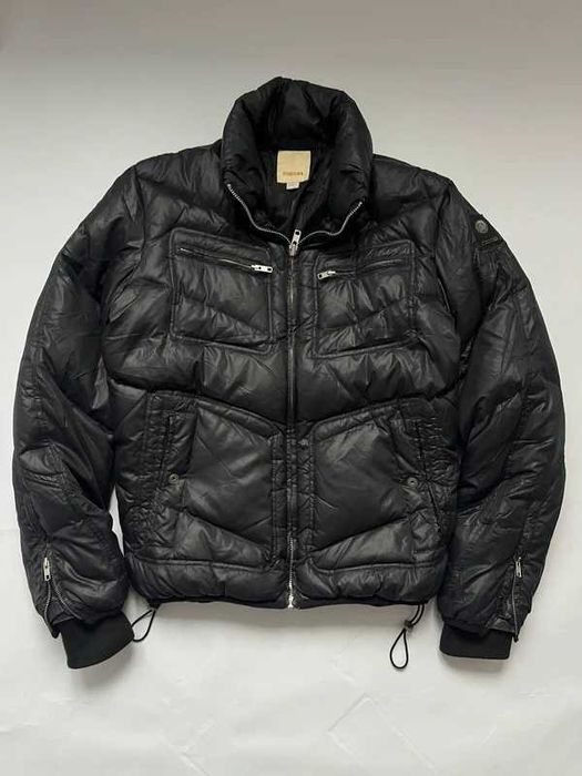 Geaca puf natural marca Diesel, marime L