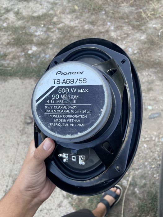 Pioneer динамики 4шт(овал)