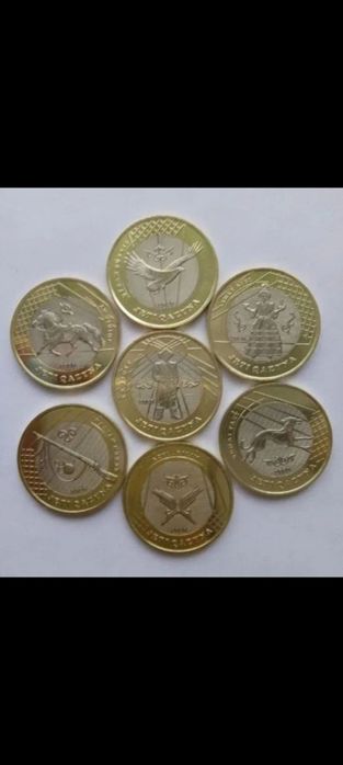 Продам коллекцию монет 7 казына