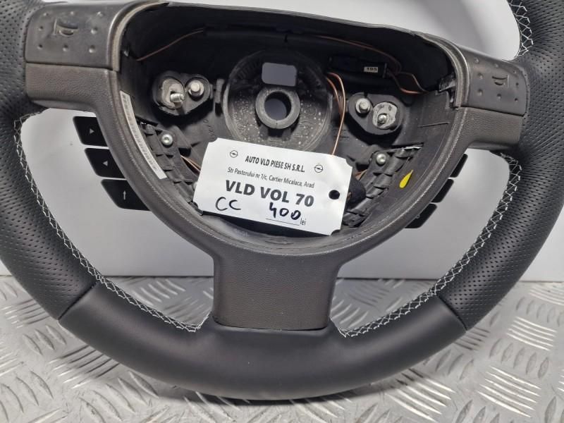 Volan piele perforata reconditionat cu comenzi Opel Tigra B