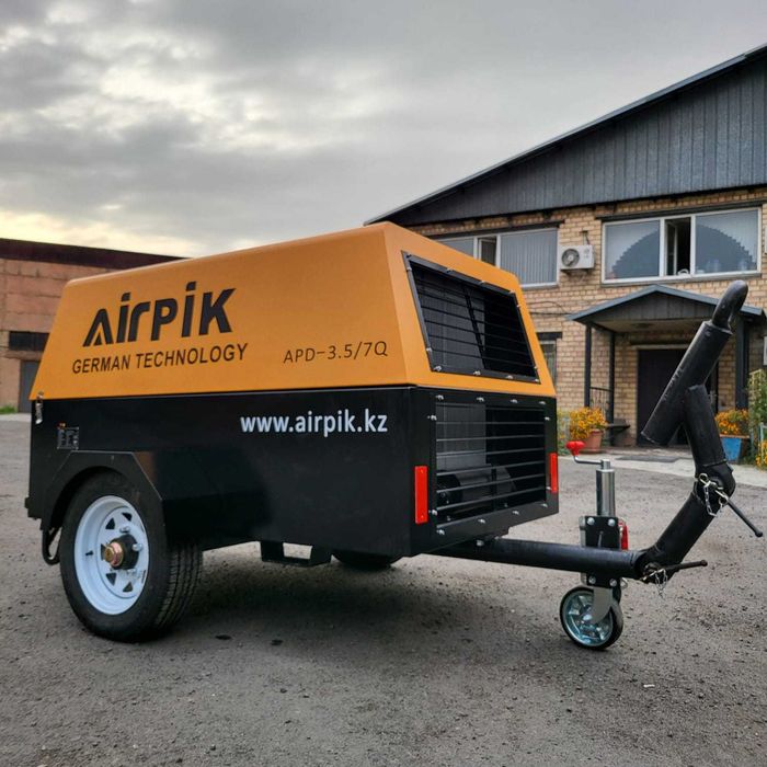 Компрессор дизельный -3.5м³/мин, 7бар