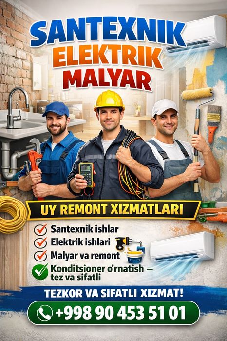 Usta Santexnik Elektrik Malyar Kanditsaner udtanofka