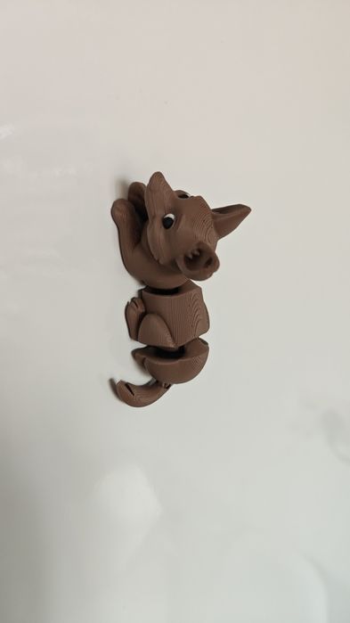 Cioban German articulat 3D printed – breloc / figurină antistres