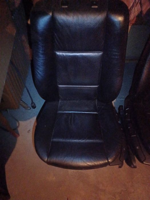 bmw e46 предни кожени седалки