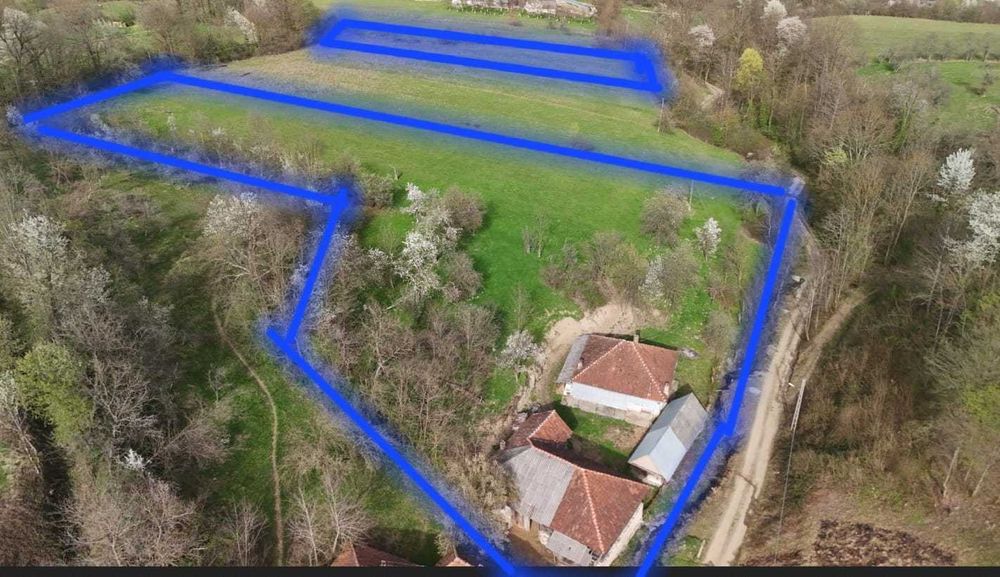 Vand casa cu gradina + padure + teren arabil