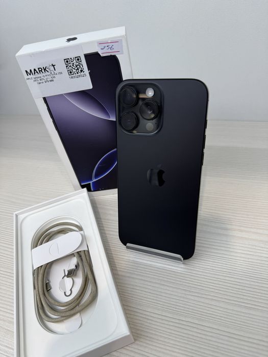 iPhone 16 Pro Max 256гб | KASPI 0-0-12