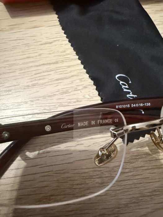 Cartier Очила Чисто Нови