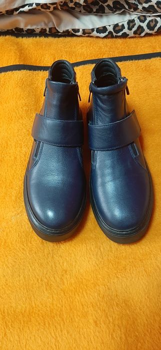 Ghete botine barbati the zeus piele NOI captusiti marime 41