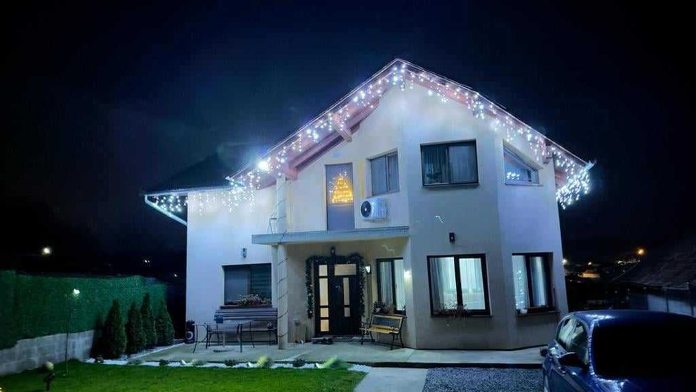 Iluminat industrial/festiv/ornamental, montaj casete luminoase