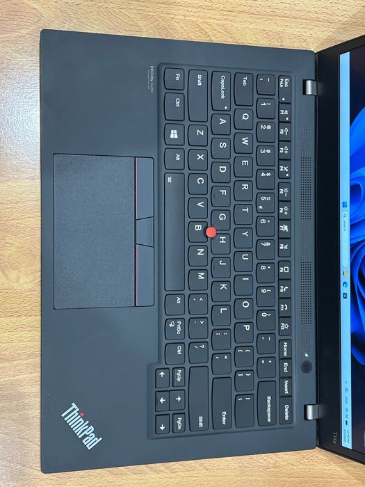 Като нов! Лаптоп Lenovo T14s Gen4 i7/32GB RAM/512 SSD, тъч, 3м. гар.