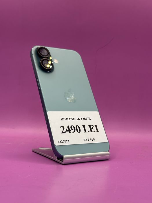 Iphone 16 128Gb 91% •Amanet Matei Crangasi•43202