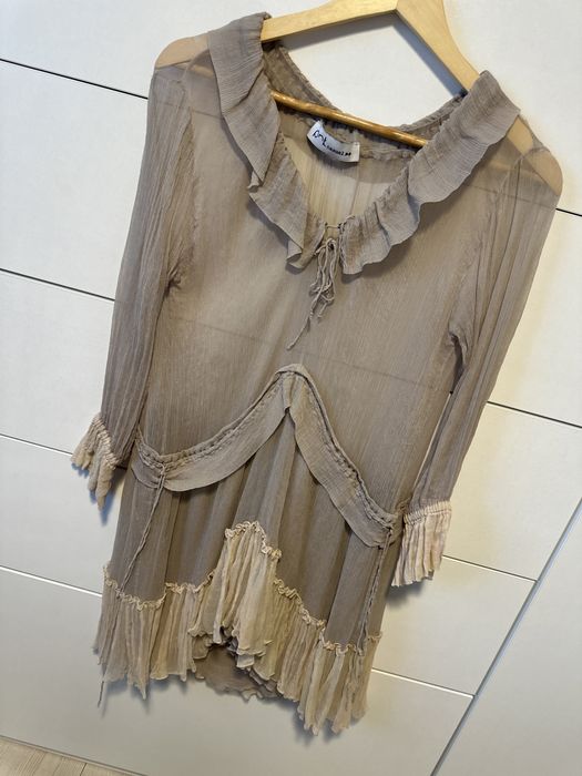 Rochie PNK casual din mătase naturală, S
