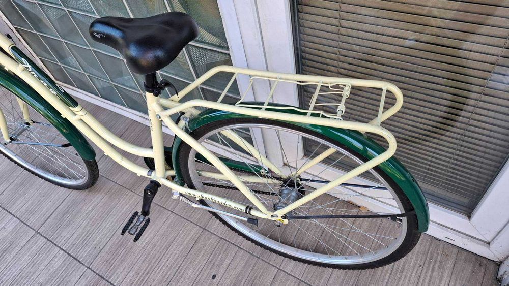 Велосипед Drag Oldtimer 28" + ратанова кошница