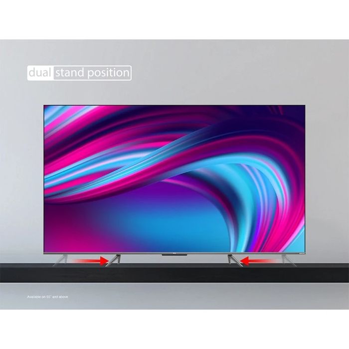 Телевизор TCL 55 4K инча 120Hz чисто нов модел TCL 55C635 QLED SMART