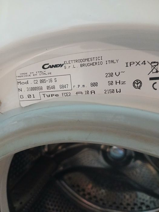 Продавам пералня Канди С2 085-16 s на части